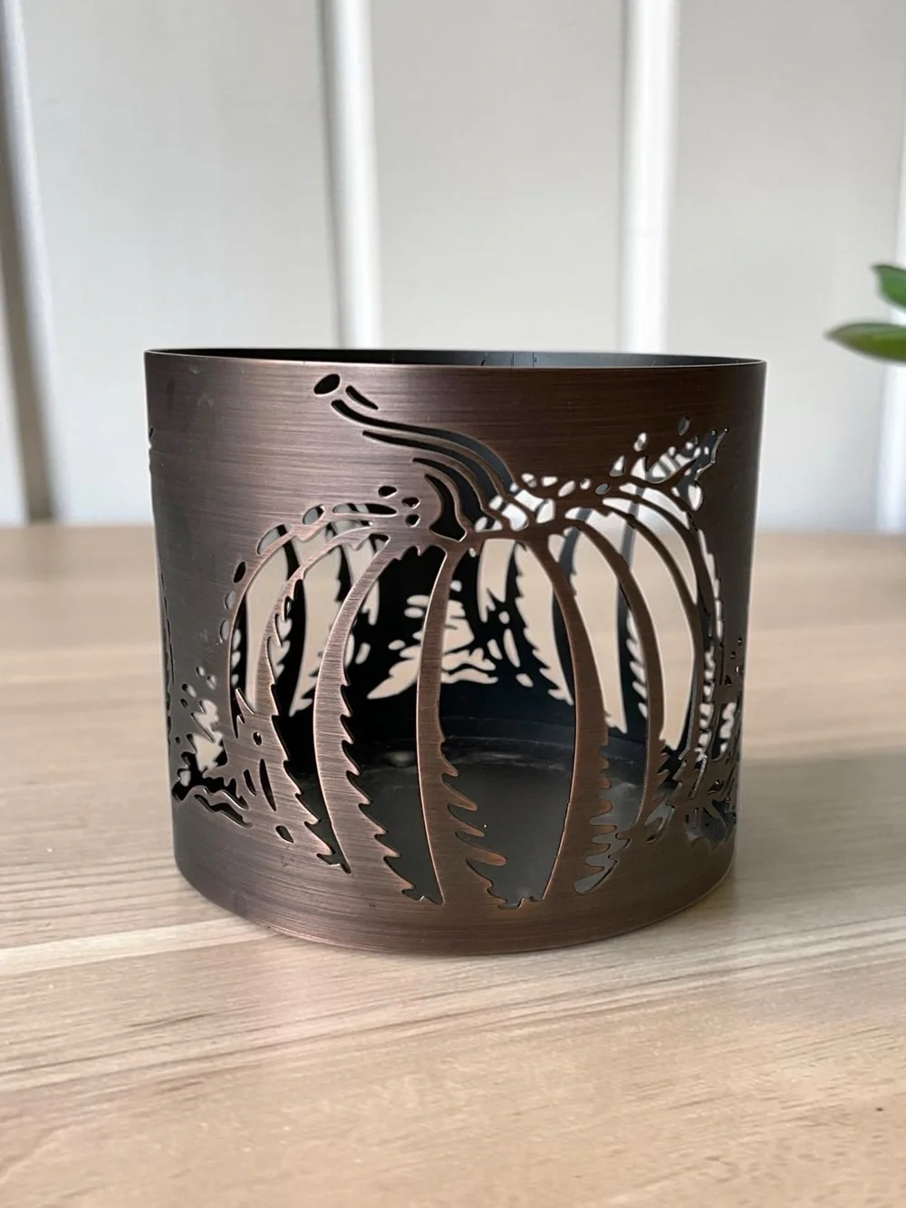 Bath & Body Works Set of 2 Candle Holders Spring and Fall